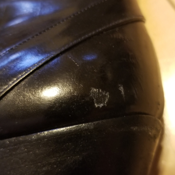 Salvatore Ferragamo tall black leather boots 6.5 - Picture 8 of 8